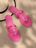 Women'S Flip Flop Buttons Arch Support Fashion Comfortable Soft Cushion Wedge Flip Flops Summer Beach Vacation Thong Flat Sandals